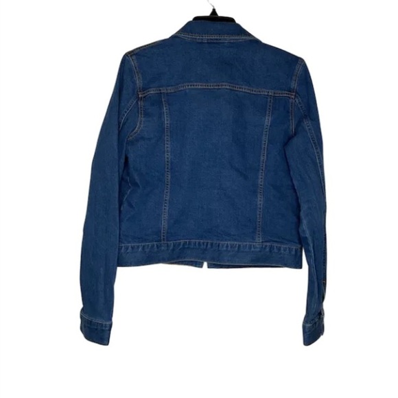 Kate spade denim jacket size L - Picture 2 of 2